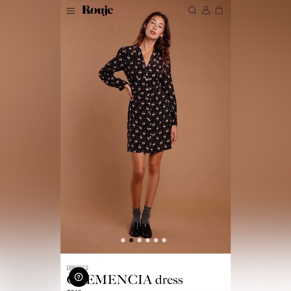 Rouje Paris CLEMENCIA dress